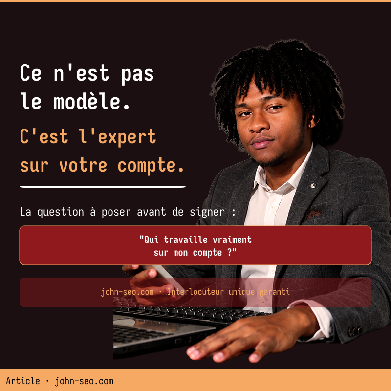 Choisir un consultant SEO ou une agence — John SEO consultant freelance Madagascar