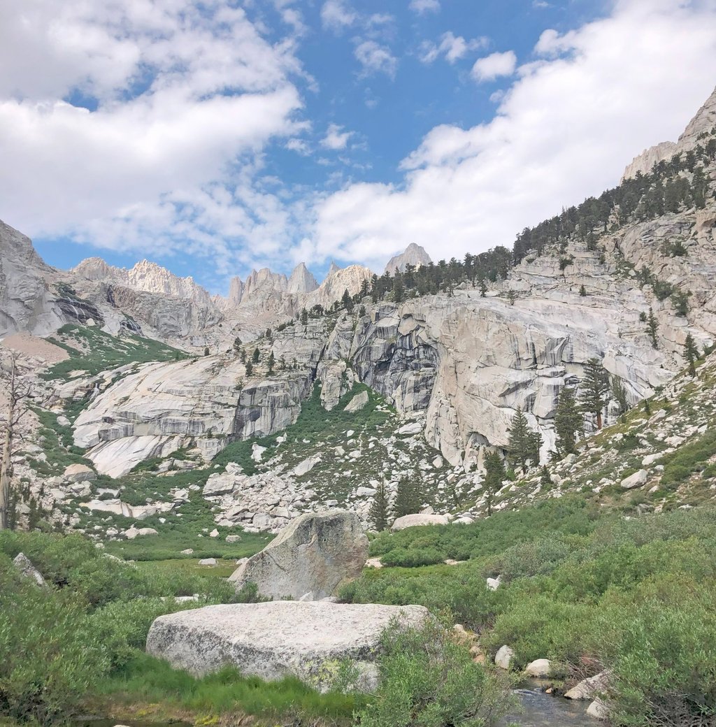 Lower Boy Scout Lake in September, Mount Whitney Mountaineer’s Route, California