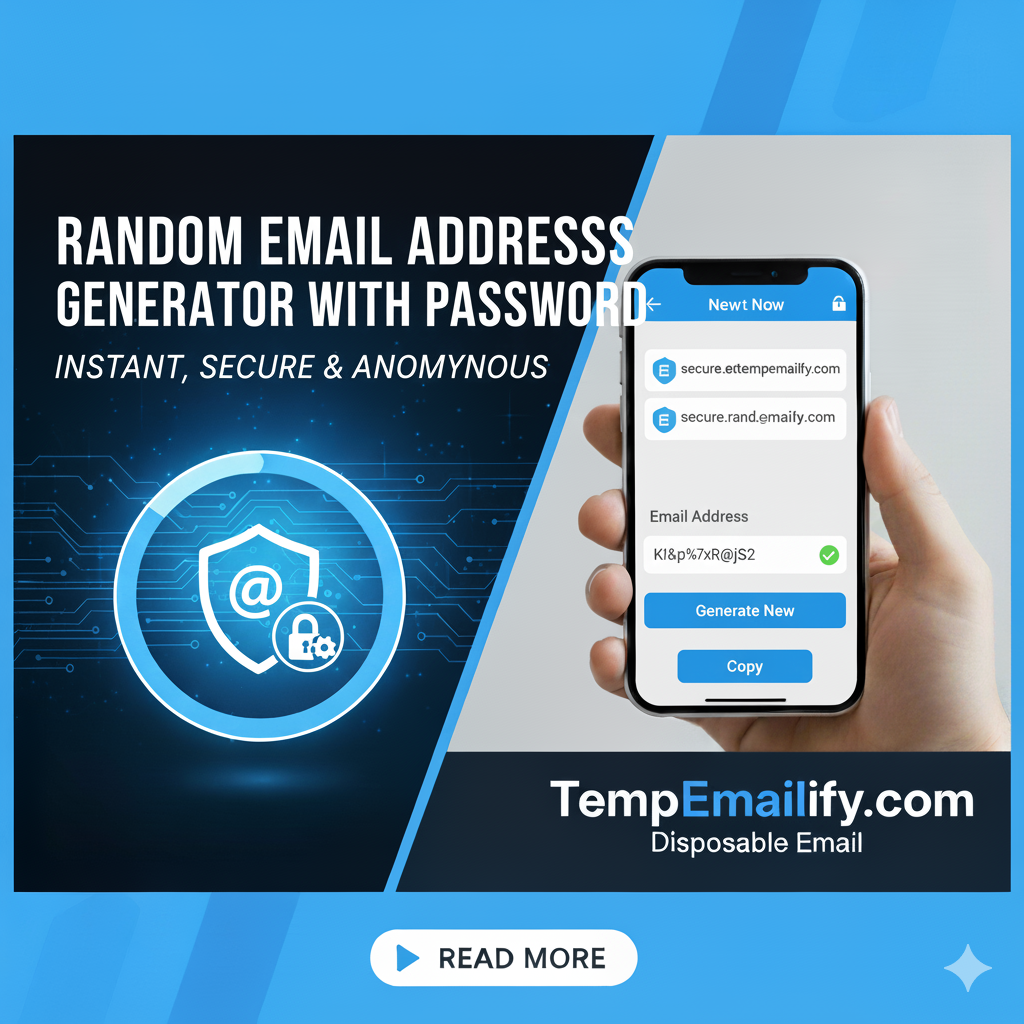 random email address generator with password 