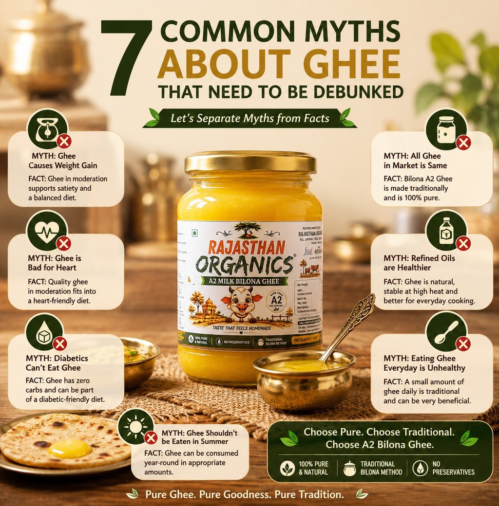 myths abour ghee