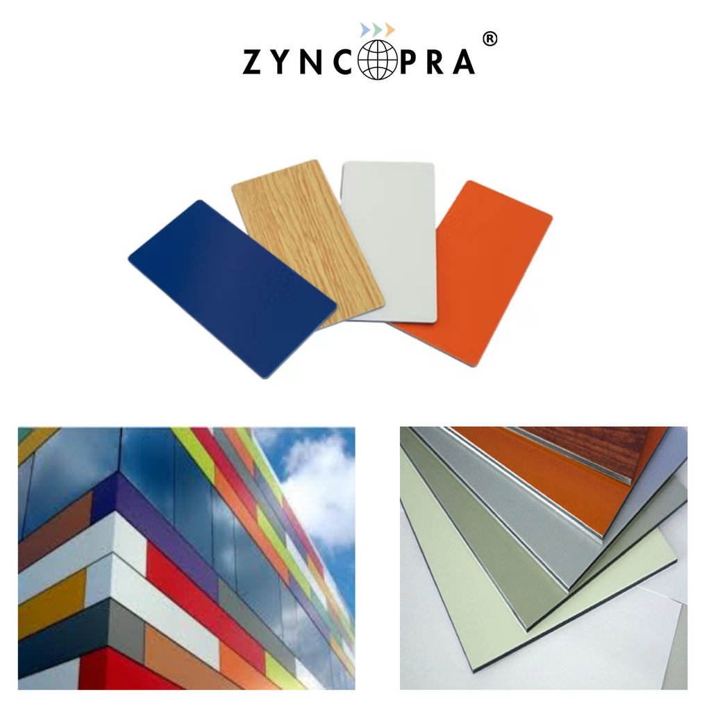 pvdf ve polyester boyalı acp paneller.