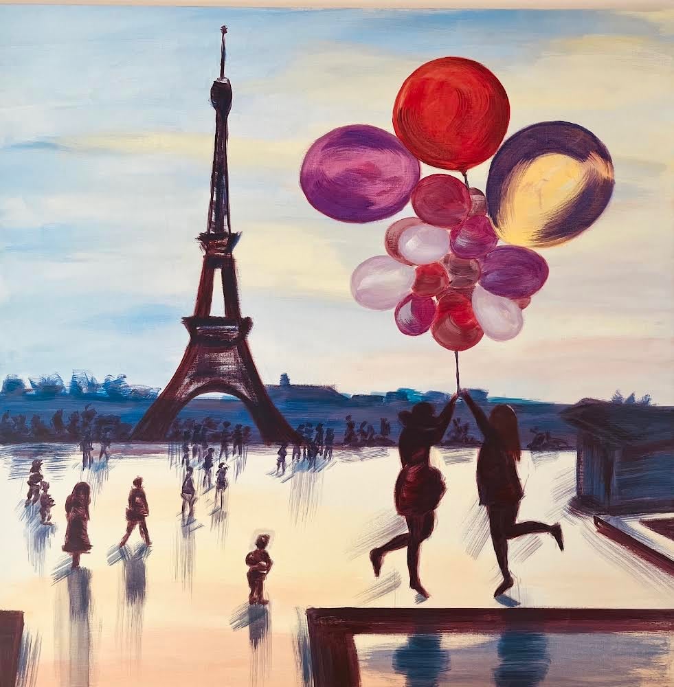 Paris Eifelturm Olympia