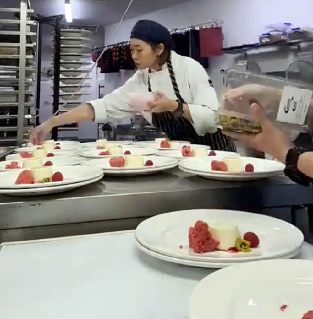 Bena, a pastry chef at Mandoon Estate in Perth.