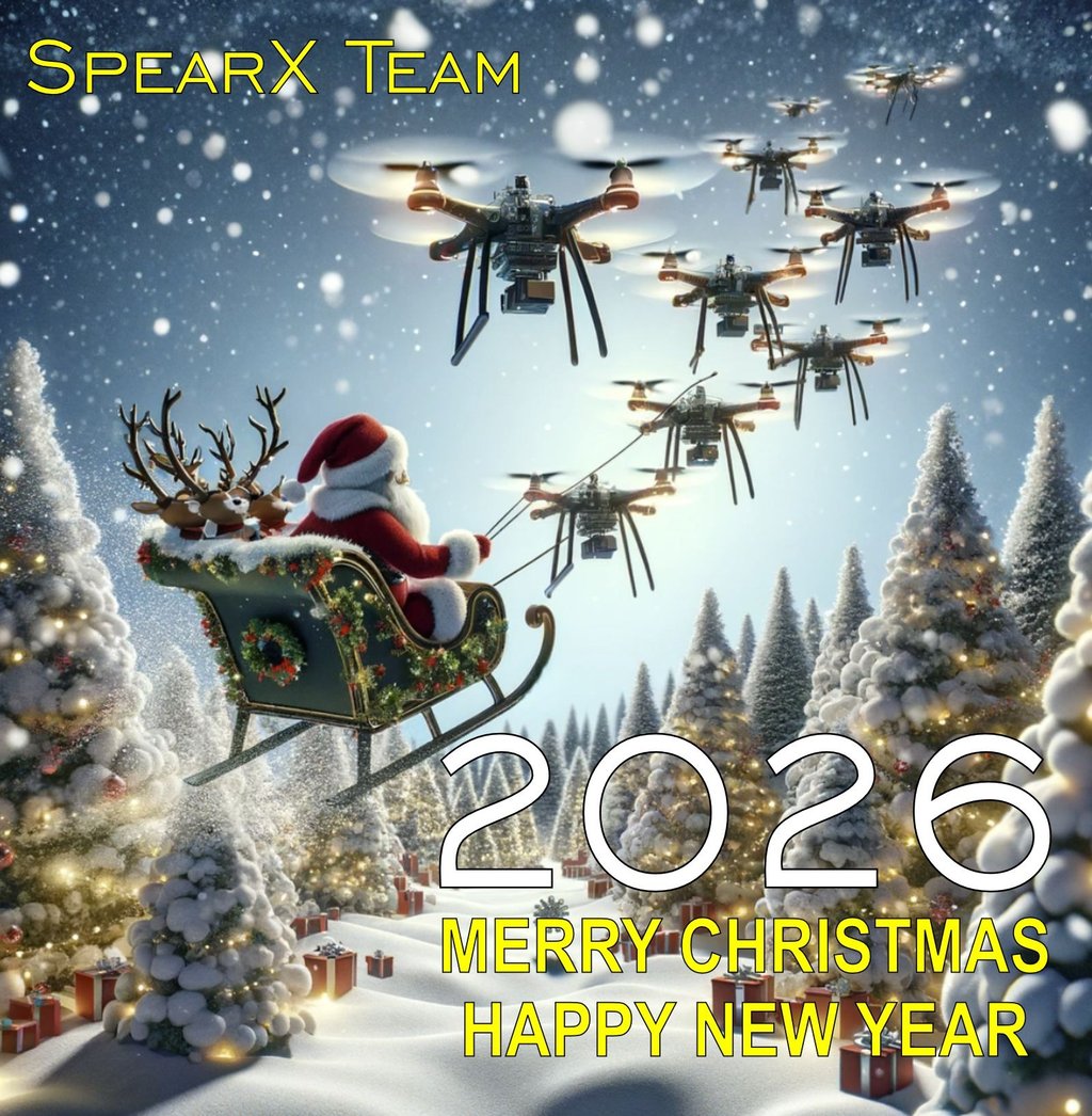 Happy, New, year, 2026, SpearX, UAV, UAS, AI, Flight 