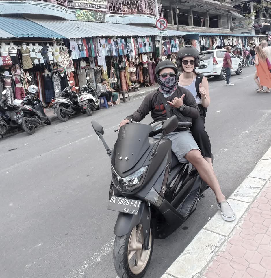 bike ride through countryside