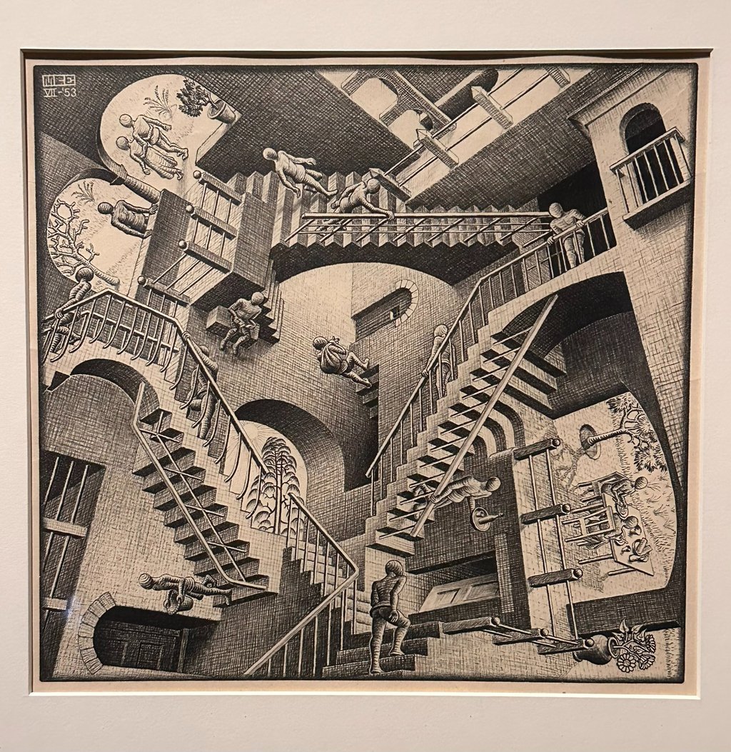 Relativity, 1953 Lithograph ©16mag