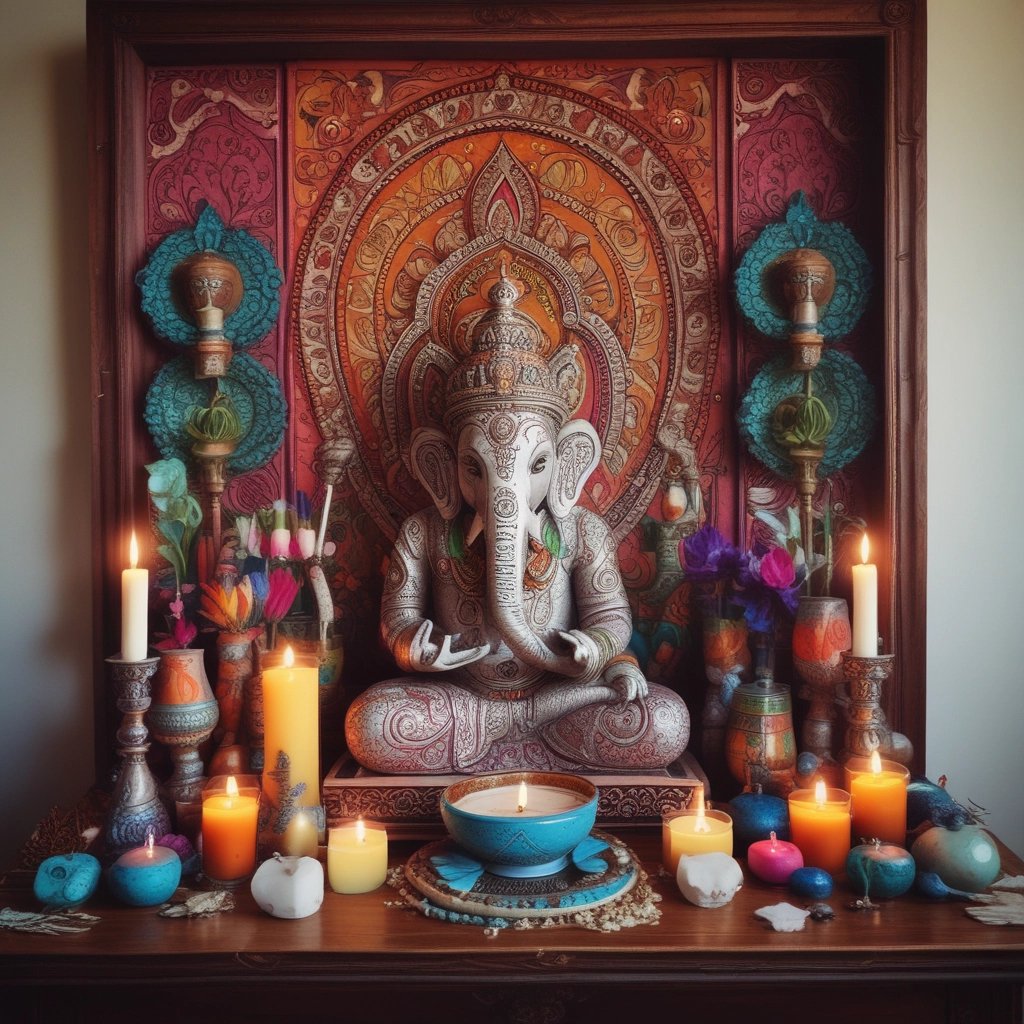 A decorative throne room sits empty.