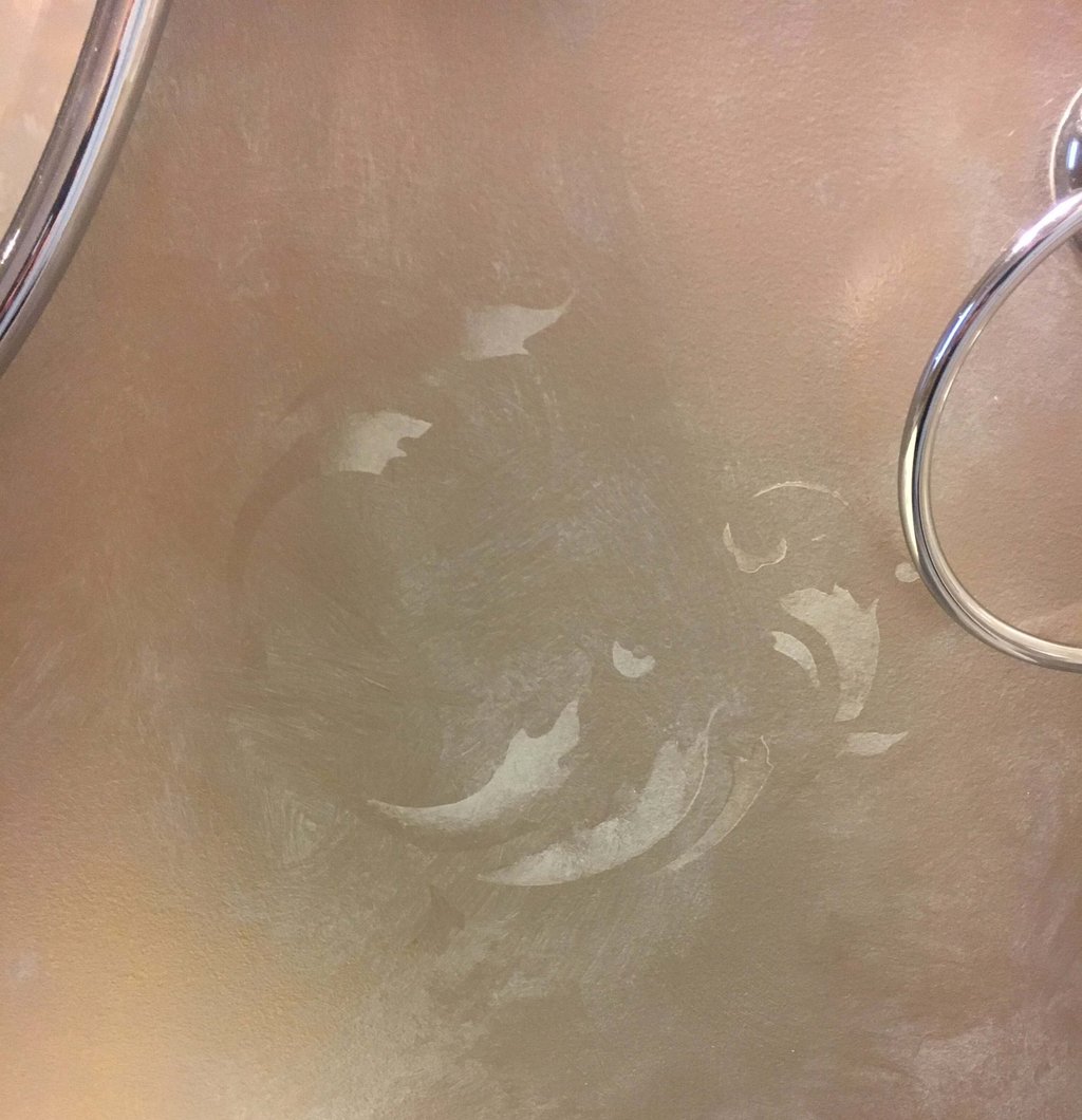 bespoke metallic paint finish by Marcine in Hillsborough NJ