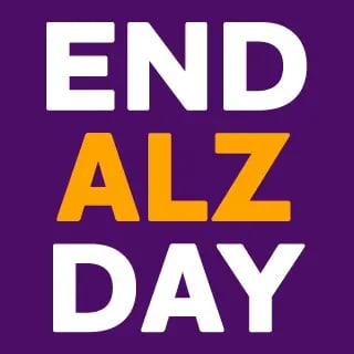END ALZ DAY graphic