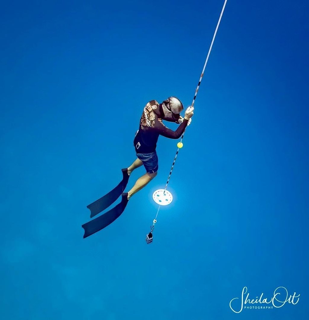 Freediving on Curacao