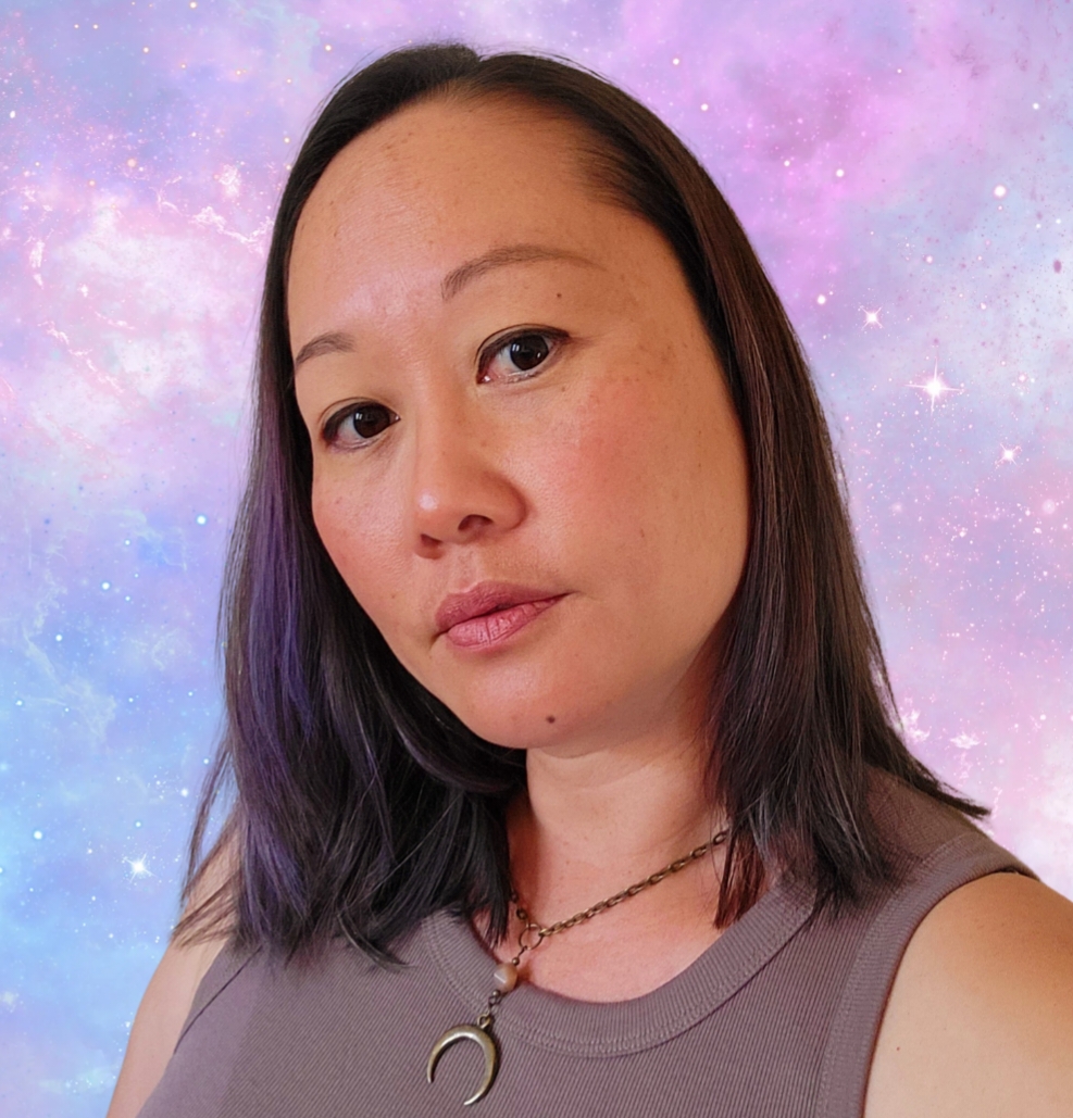 Nancy Leung, leading a Channelling workshop at Spiritual WTF?! Experience, October 20, 2024.