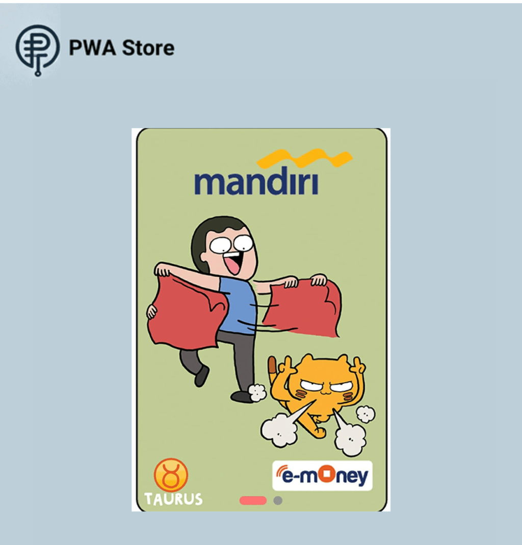 kartu e-money zodiak Taurus