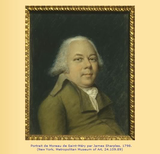 Portrrait de Moreau de St Méry