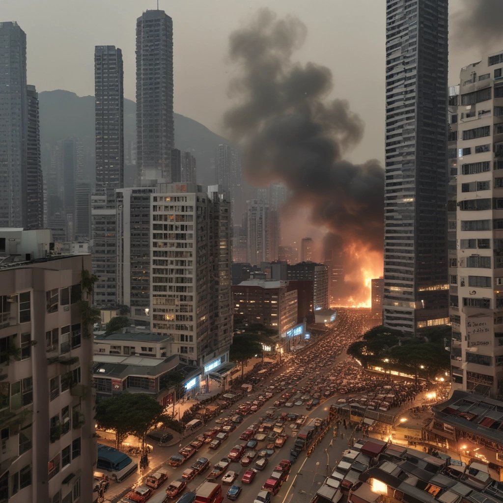 city view during nighttime