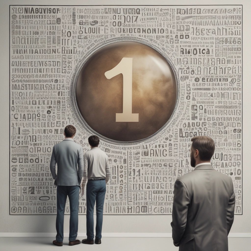 Three sets of stacked black rings forming eights