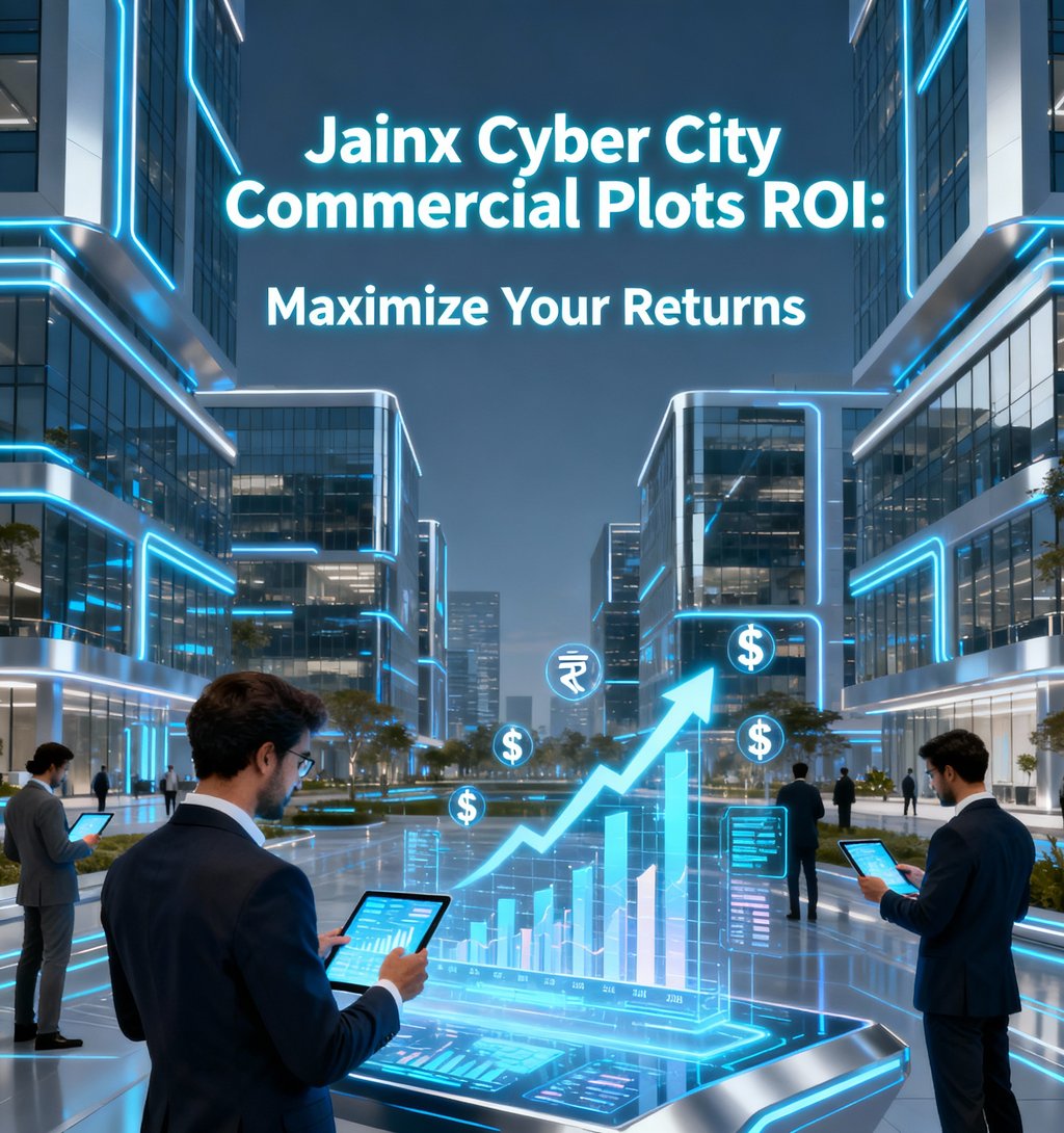 Jainx Cyber City Commercial Plots ROI