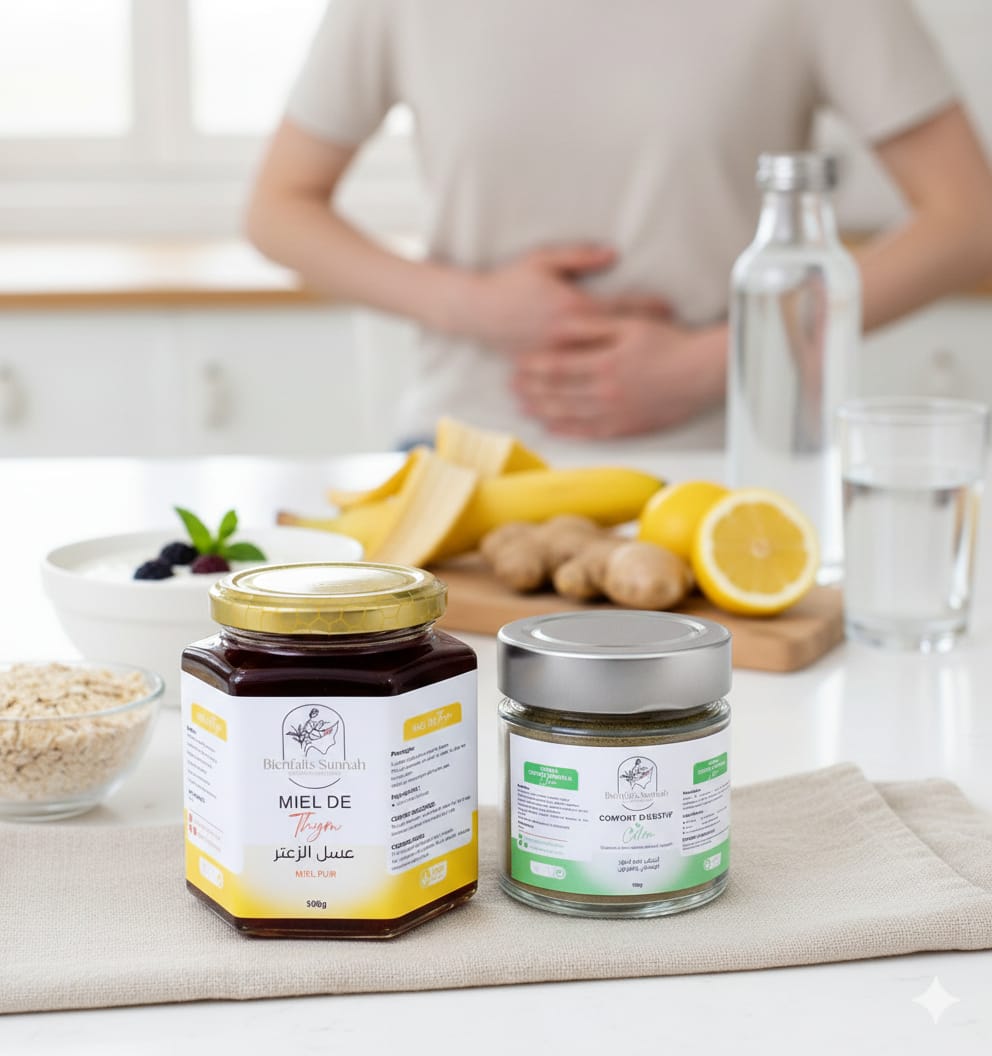 digestion difficile remède naturel plantes médicinales maroc