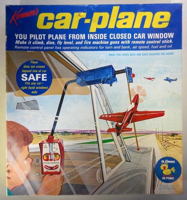 Kenner's Car-Plane Vintage Ad