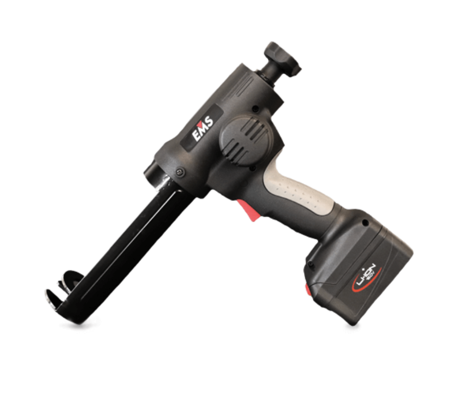 EMS BG410‑18 cordless dispensing gun  18V battery powered dispensing gun  
