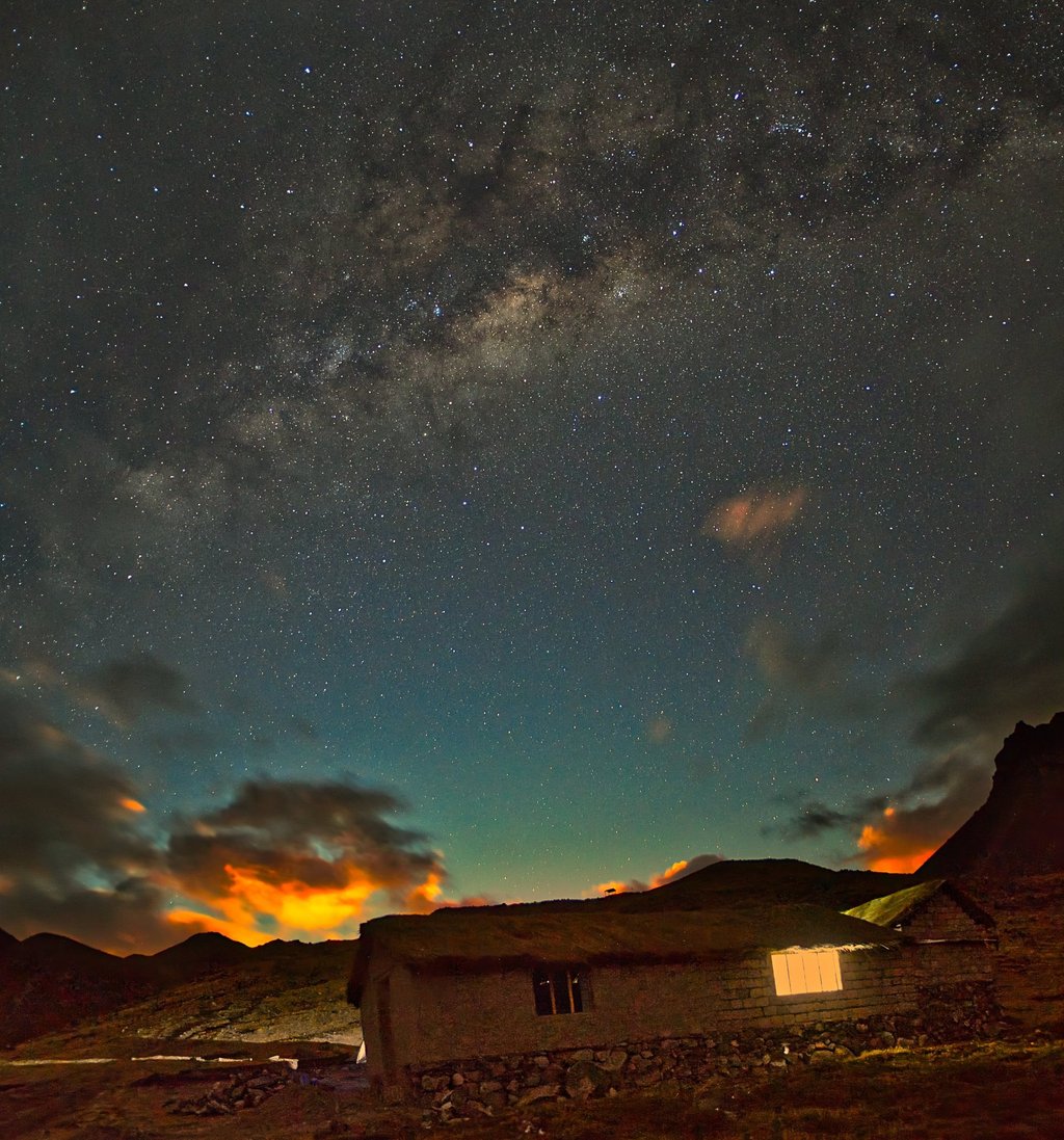 Ausangate zodiacal light photography