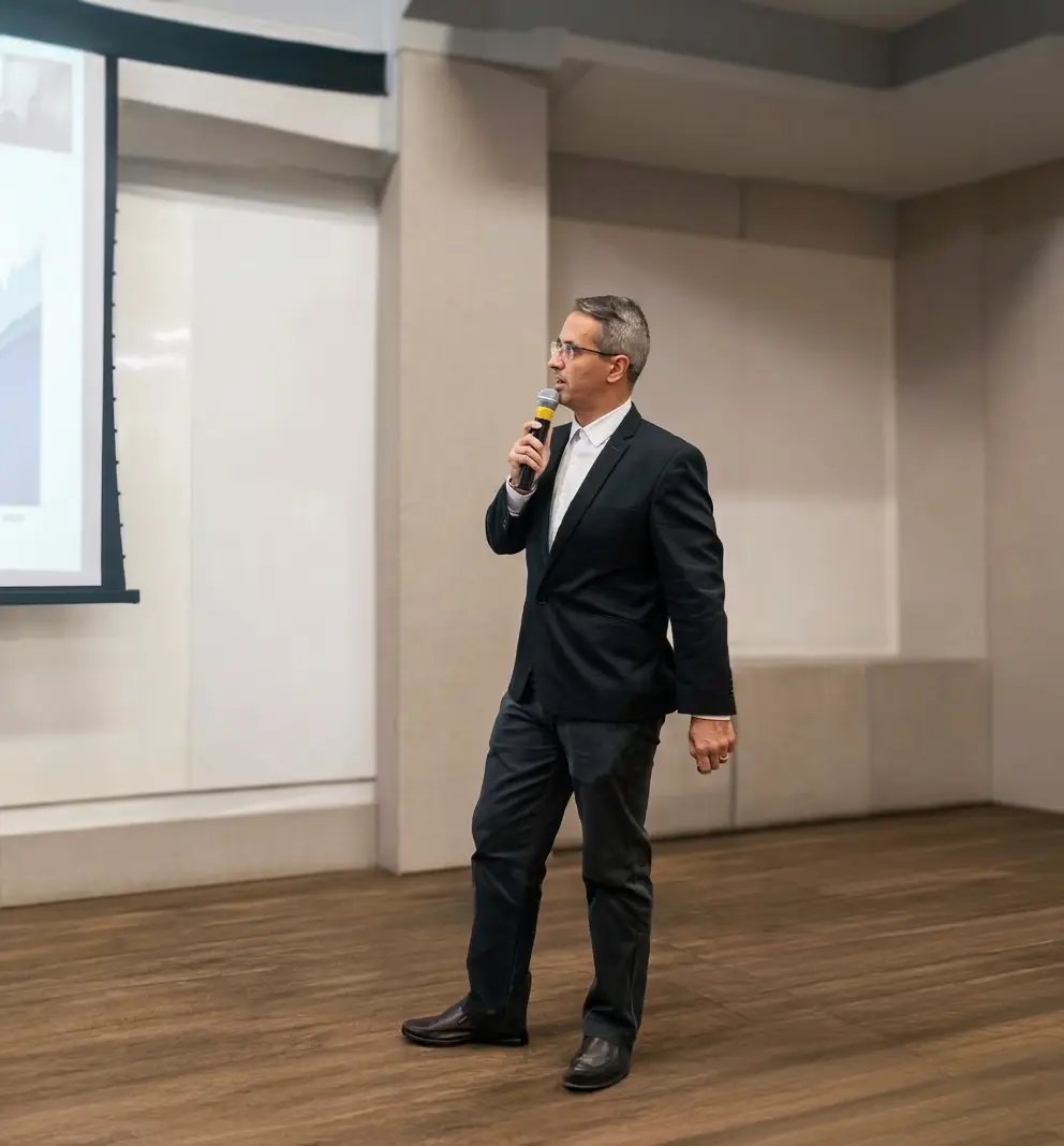 Palestra na OAB-ES sobre perícia médica na Comissão Especial de Acidente do Trabalho em 2025