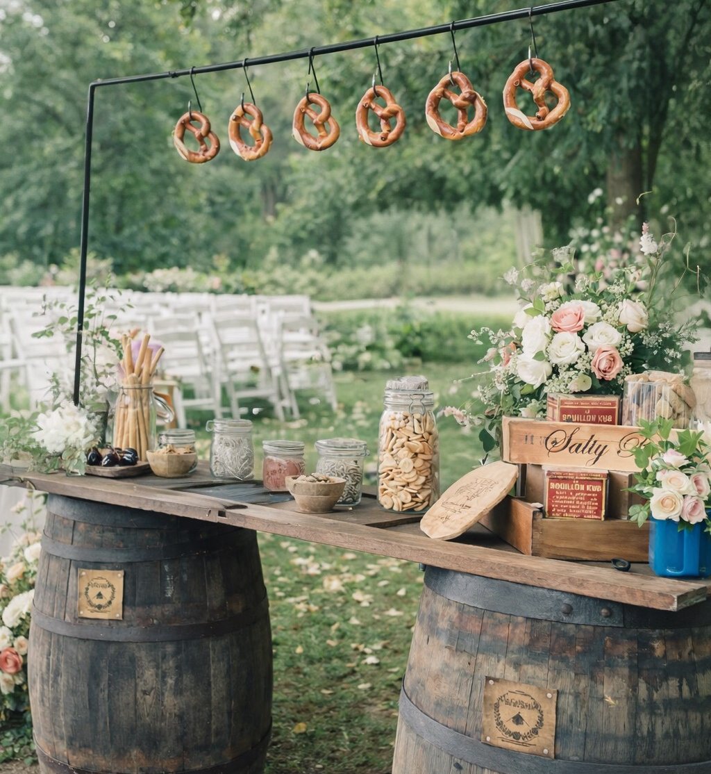 Bar sur tonneau, ancien mariage