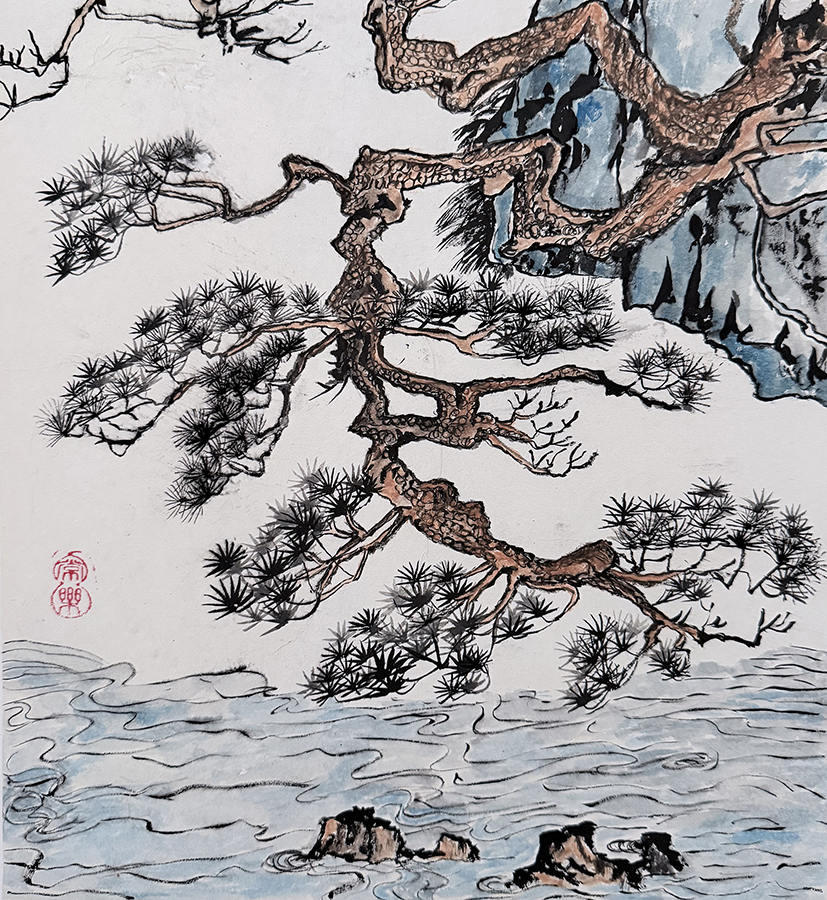 Exposition peinture chinoise Lyon - Atelier Yuan