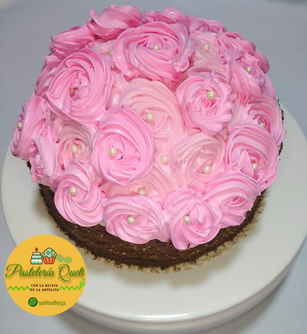 torta bouquet rosas día madre pasteleria queti lima