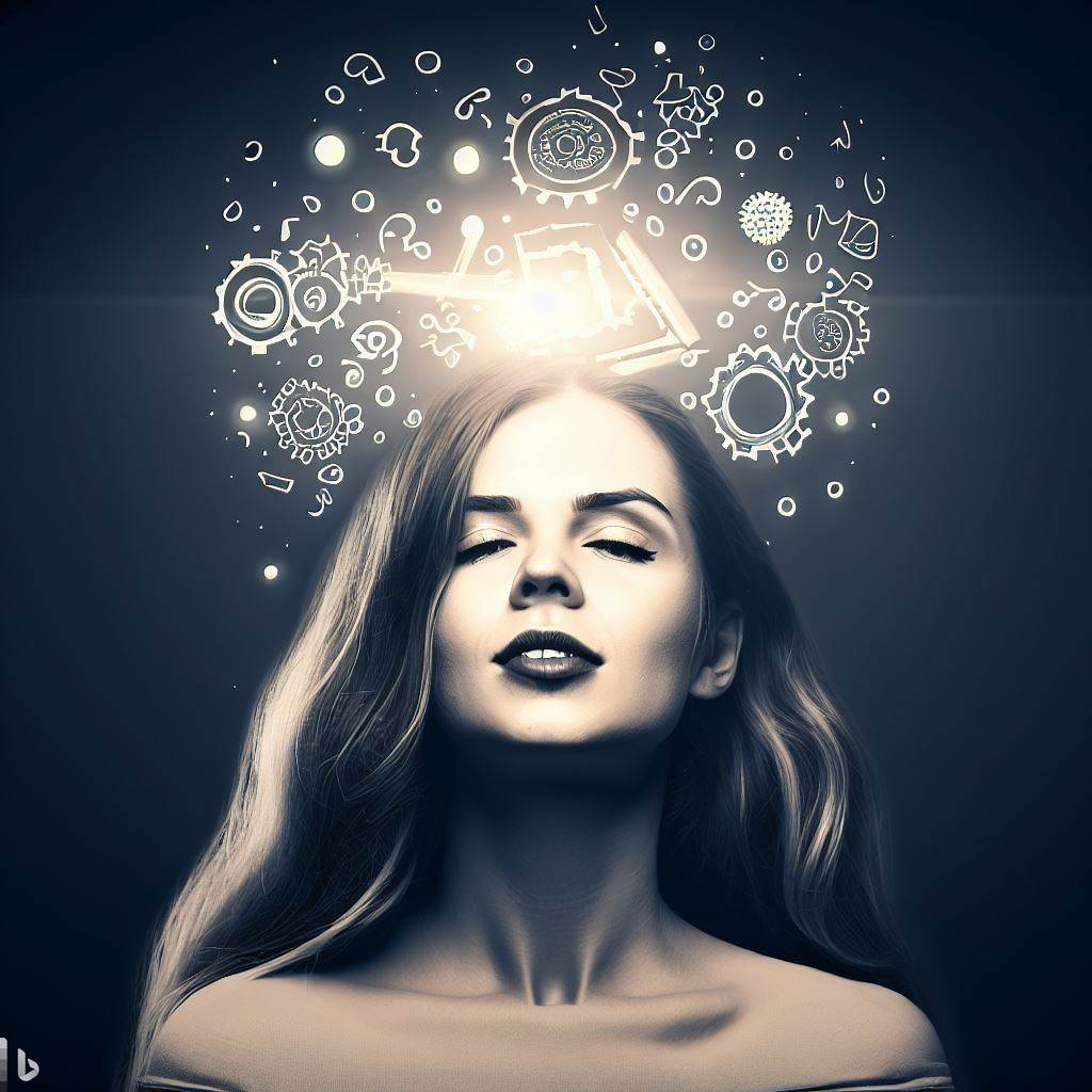 mujer en su mundo - neurofeedback