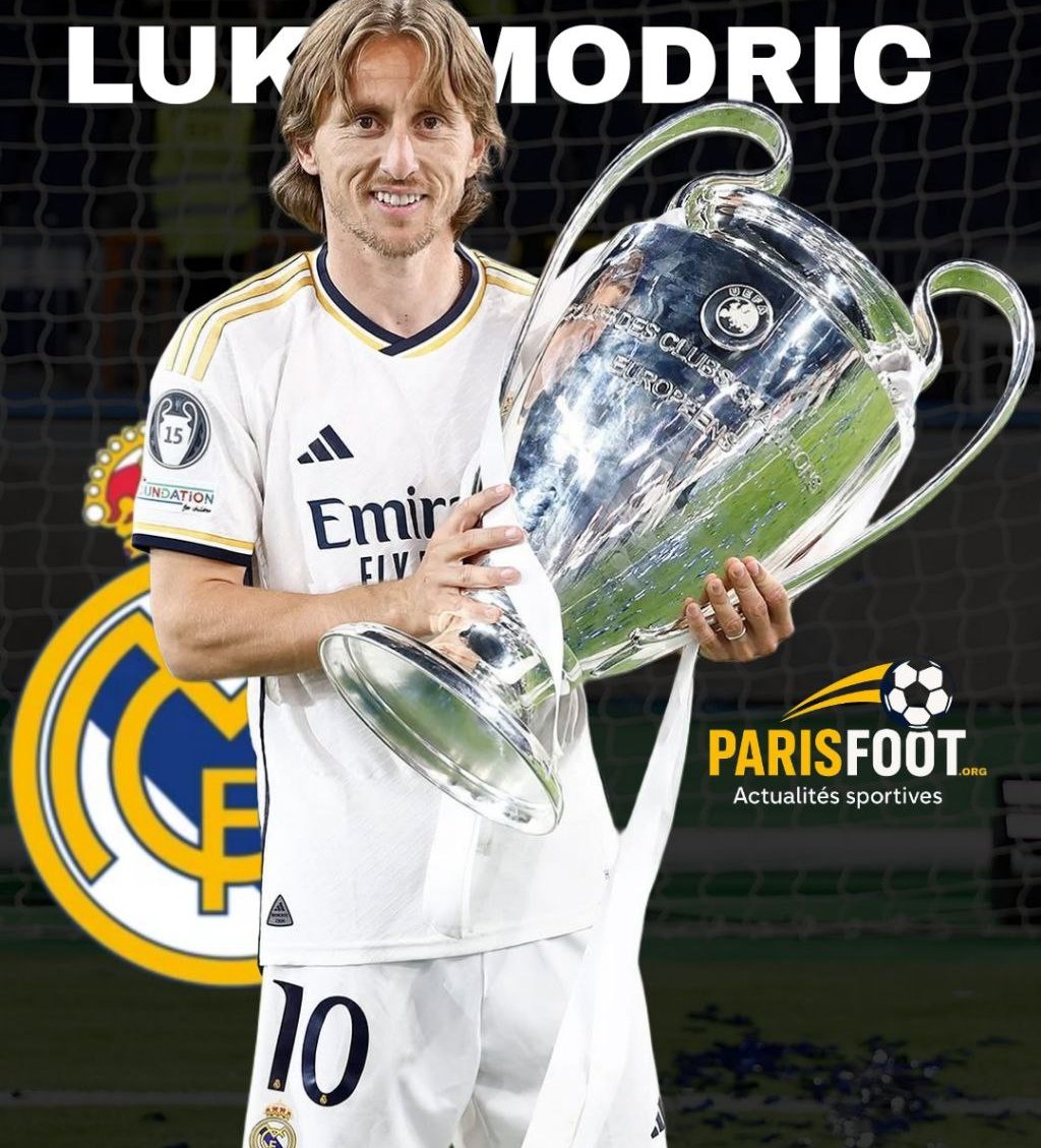 Le départ de Luka Modrić est un moment historique pour le Real Madrid et le football mondial. Son héritage restera gravé dans