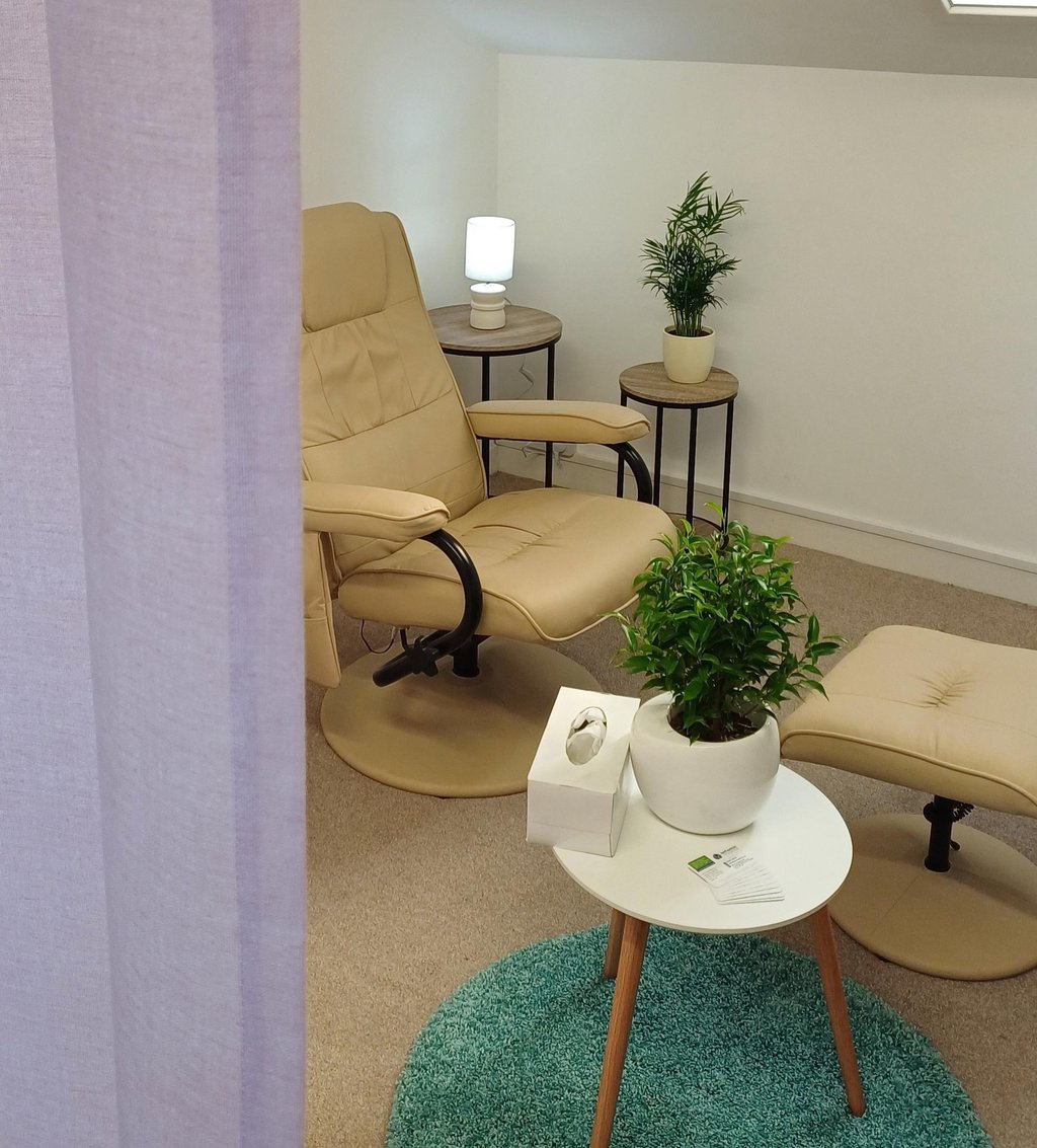 Dedicated professional hypnotherapy studio providing private, confidential therapy sessions in a cal
