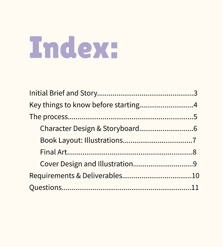 thumbnail listing the content of a Puflibooks free guide 