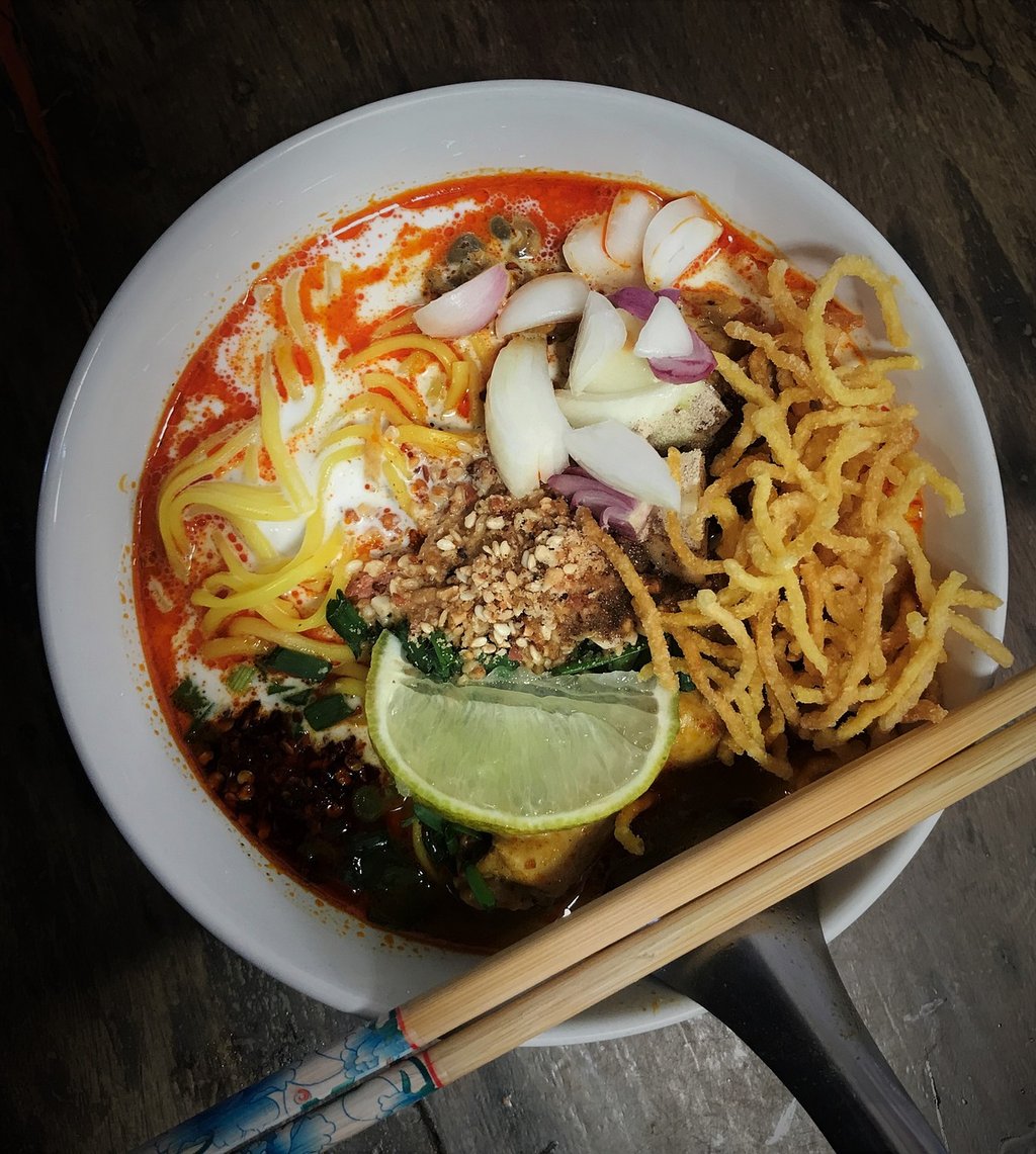 khao soi comida tailandia