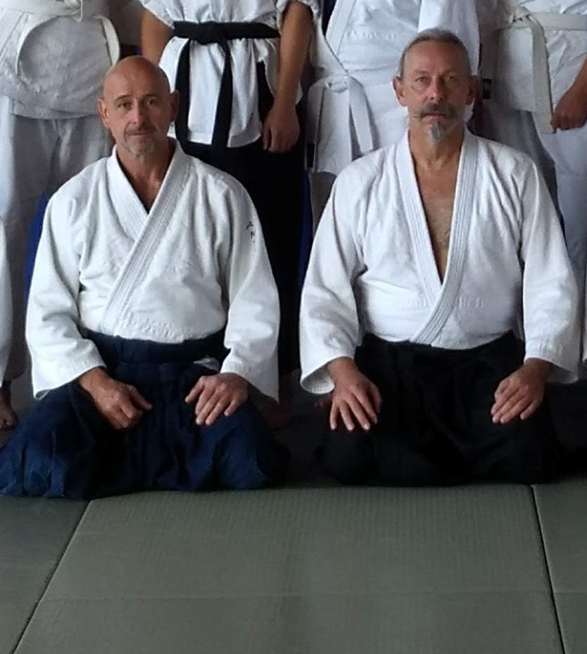 Bernd Enders mit Jirka Dell'Oro Friedl Sensei