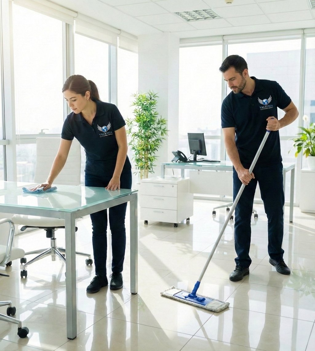 Servicio de limpieza integral y mantenimiento de higiene en comunidades de vecinos y oficinas