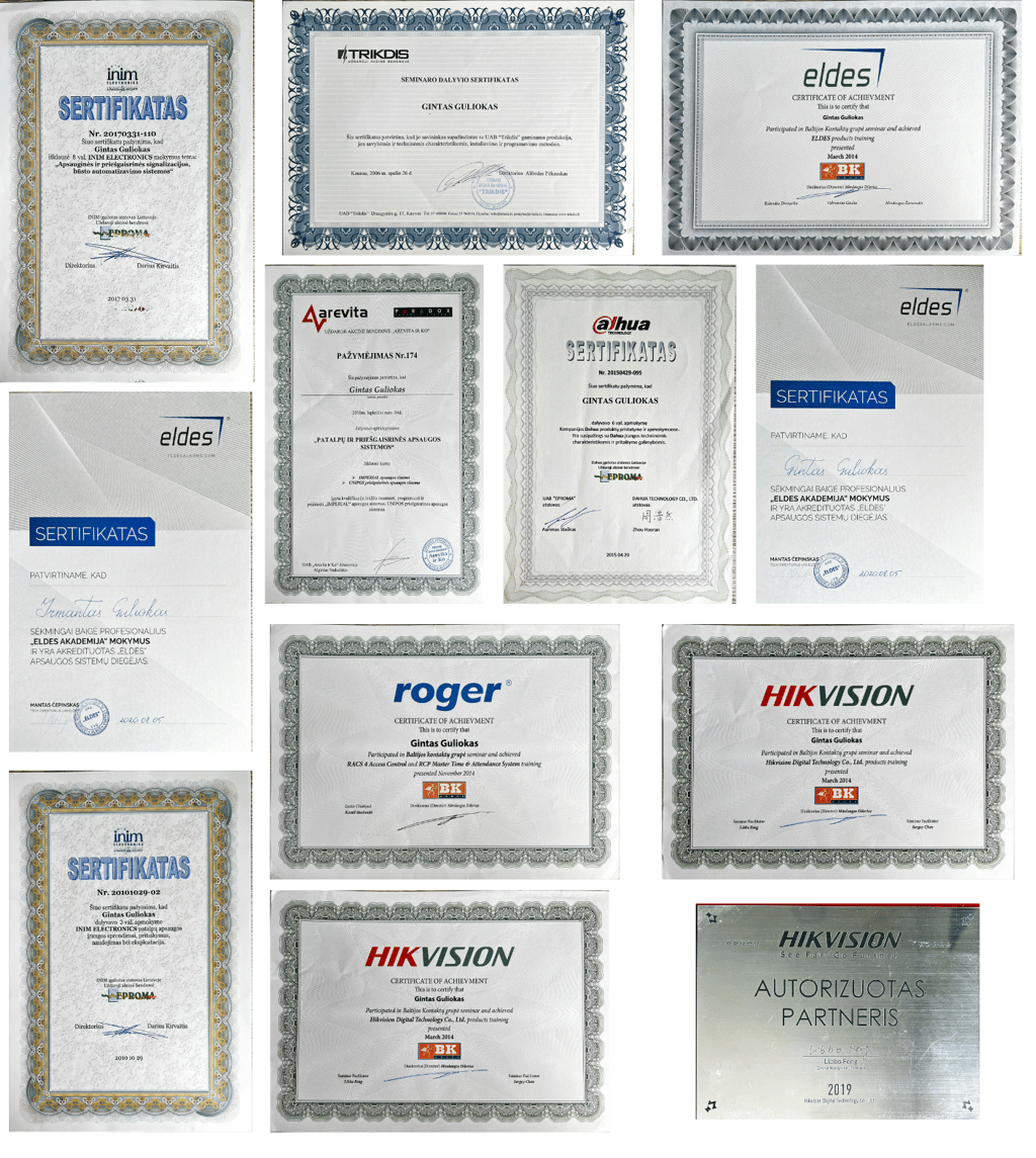 Ginsauga - inžineriniai apsaugos sistemų sprendimai.