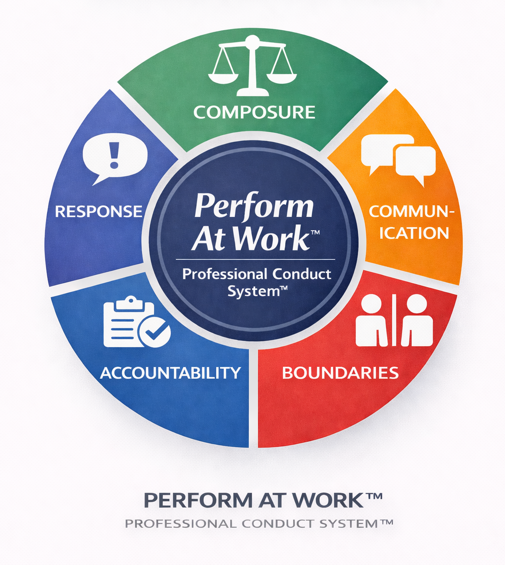 Perform At Work Professional Conduct System
