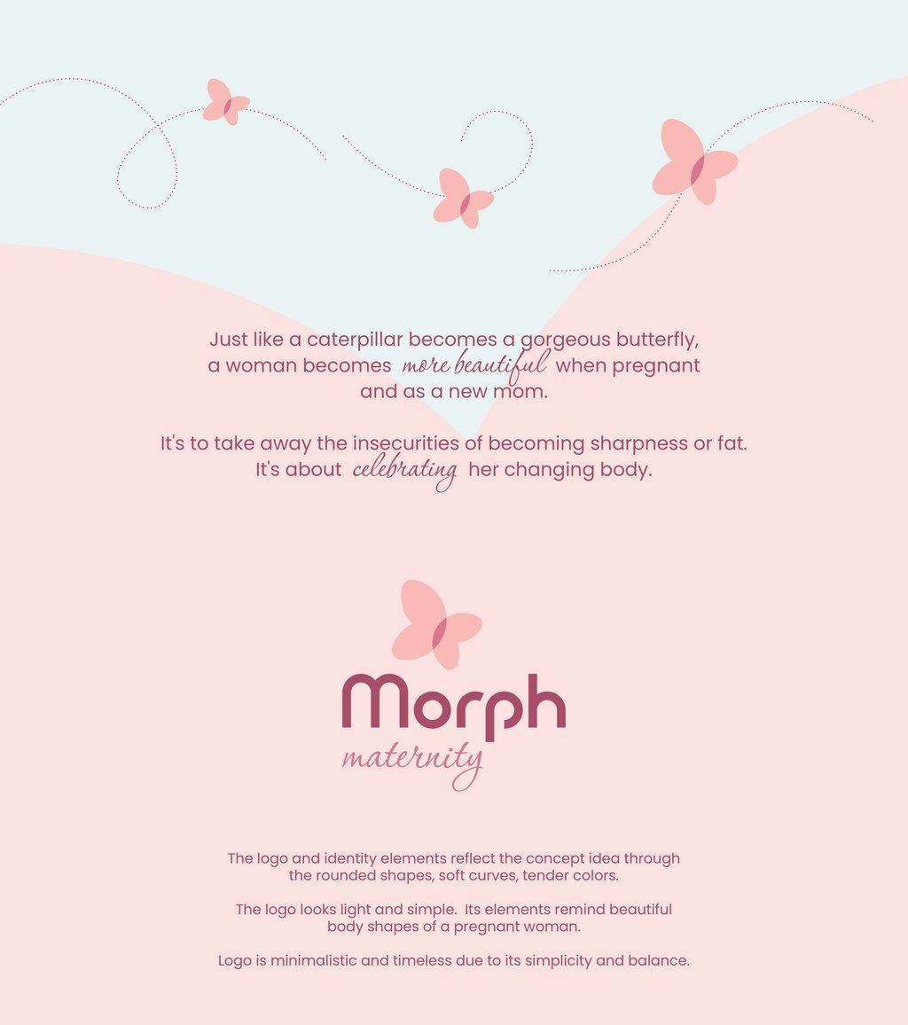Pregnancy care brand identity and logo design