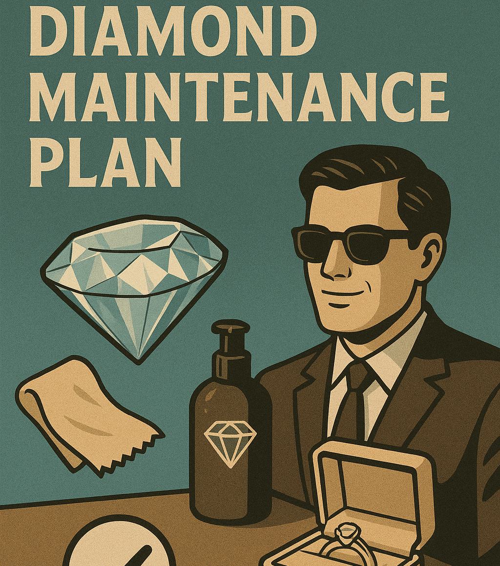 A Lab-Grown Diamond Maintenance Plan
