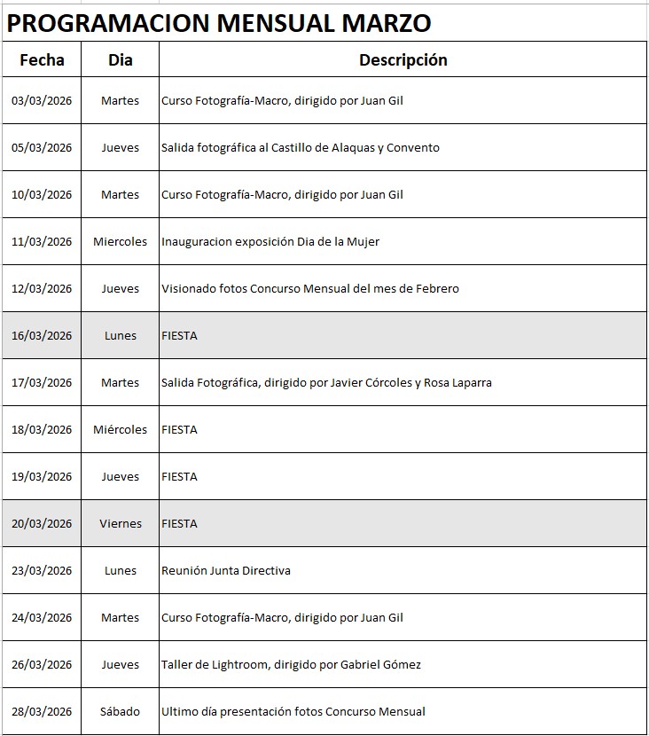 Actividades