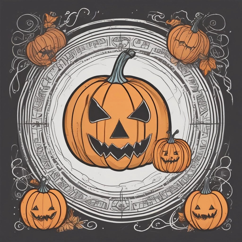 lighted pumpkin decor