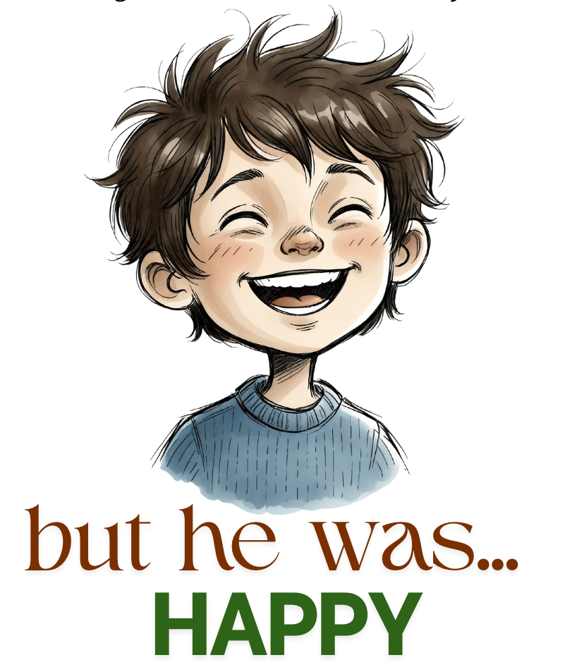 Illustration from the children's book The Brown Dog of the Green Glen