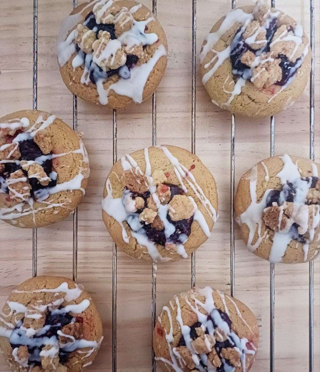 Berry delight Shortcake Cookies