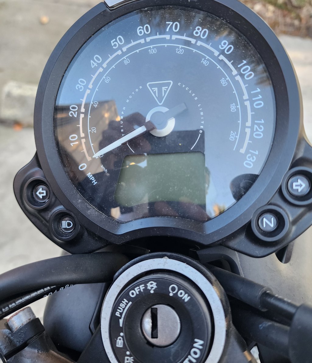 Triumph programmed key