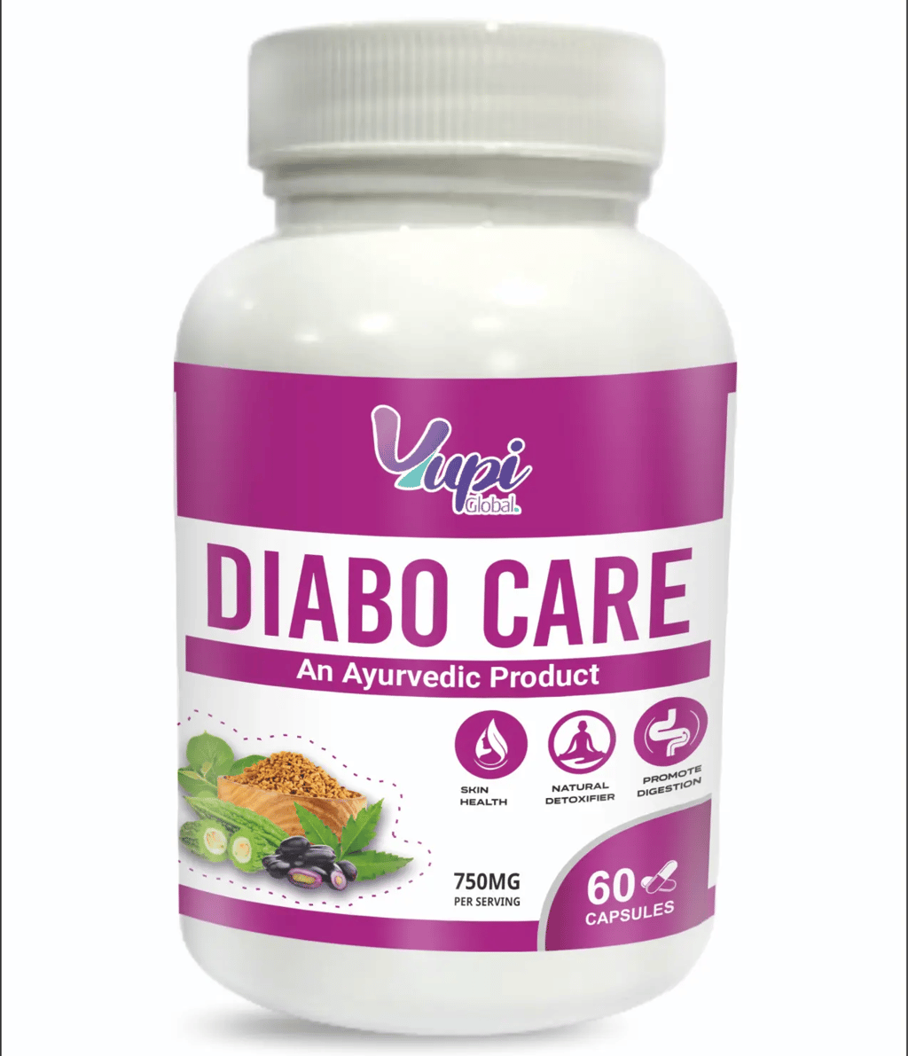 a bottle of diababab care product