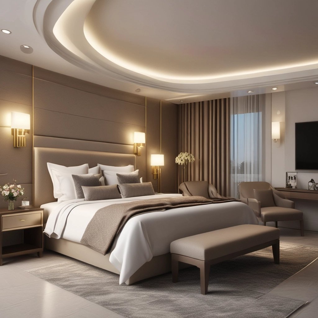 Bright living room with modern inventory