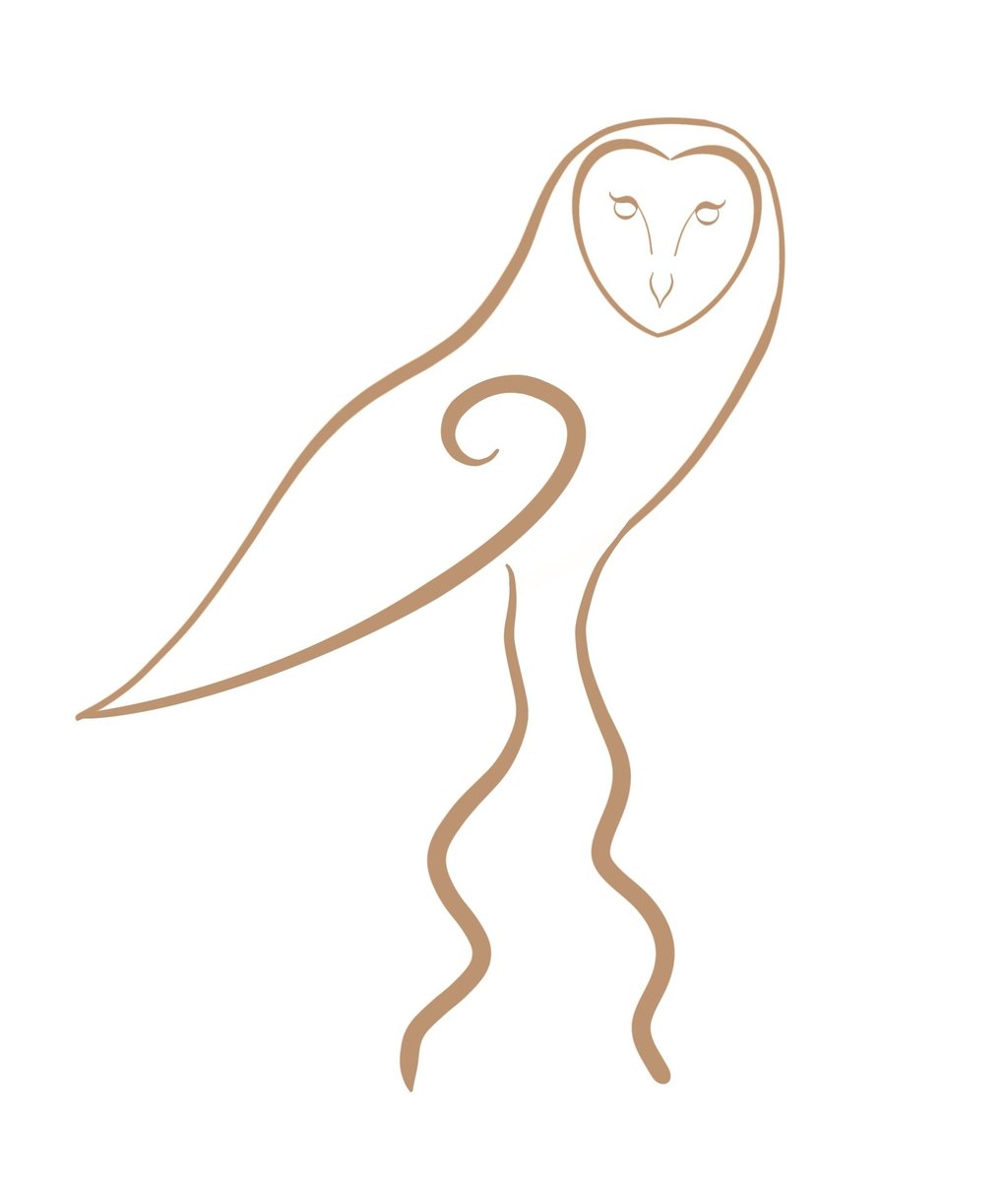 Le Chemin de la Chouette logo chouette effraie