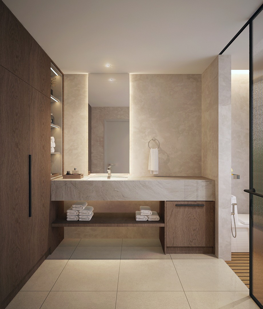 dr laila master bathroom