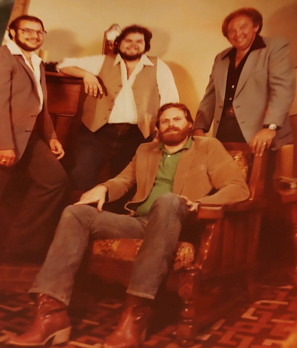Clark Wiseman (Seated) joins The Harmony Brothers