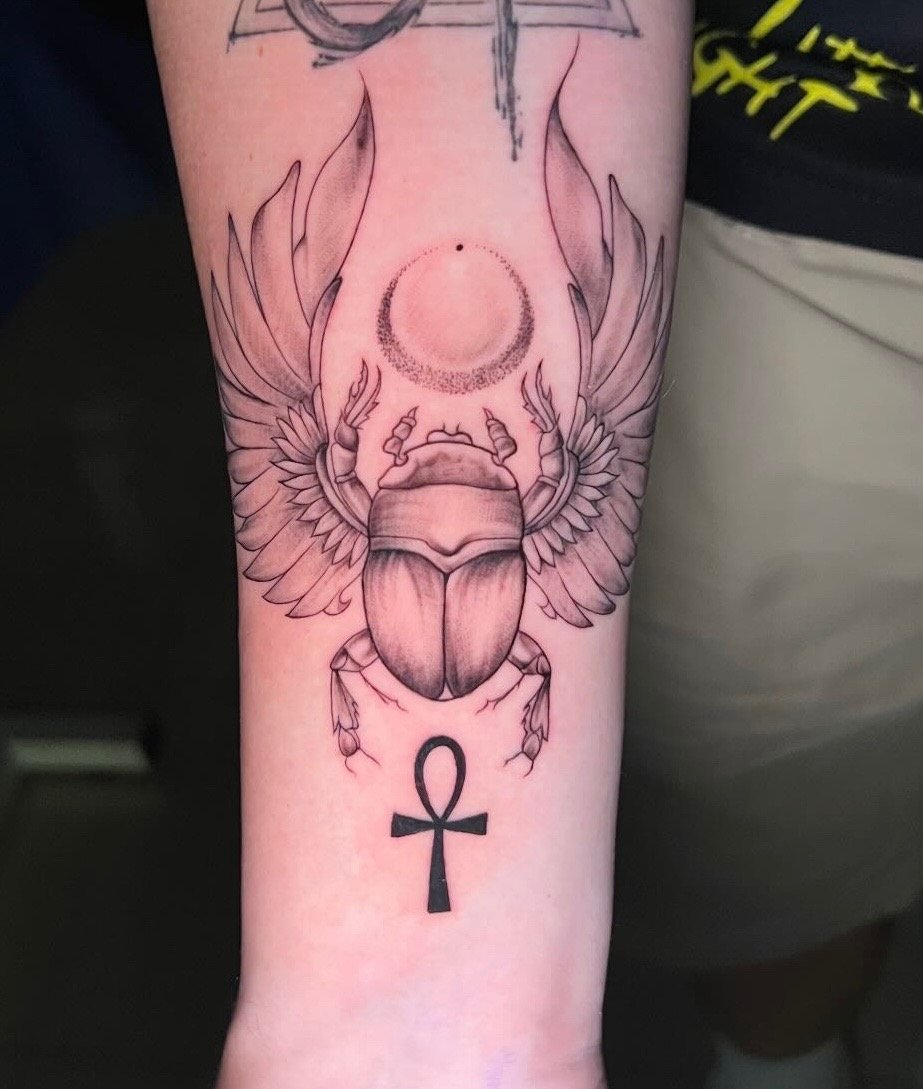 3D water drop tattoo on wrist — Hurghada Tattoo Studio